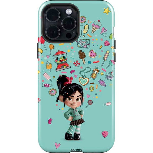 Disney Wreck-it Ralph Vanellope Sugar Icons iPhone 15 Pro Max Impact Case